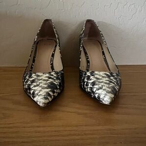 Marc Fisher Zala Snake Print Pumps